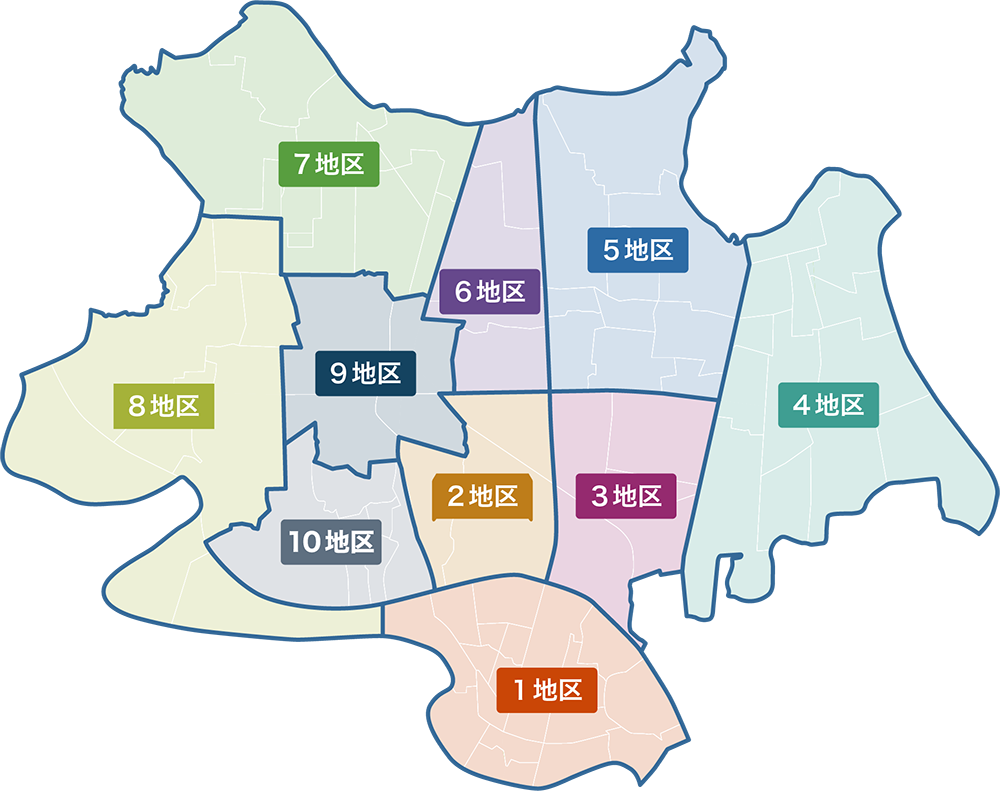 足立区マップ